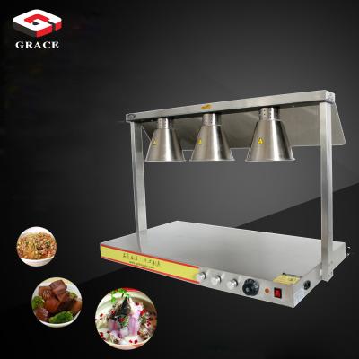 China Keeping Food Warmer For Hotel GRACE Buffet Equipment Electric Food Warmers Show Heat Lamp Food Warmer for sale