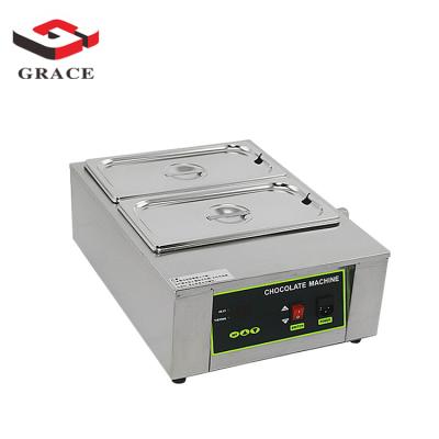 China Hot Selling Large Capacity Hotel Constant Temperature 4 Digit Commercial Electric Chocolate Pans Melting Machine for sale