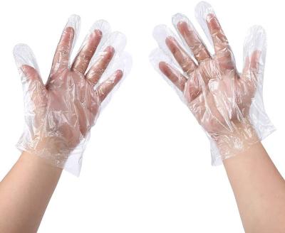 China Wholesale New Design Disposable Plastic Gloves Food Service Cpe Work Glove Cpe Glove for sale