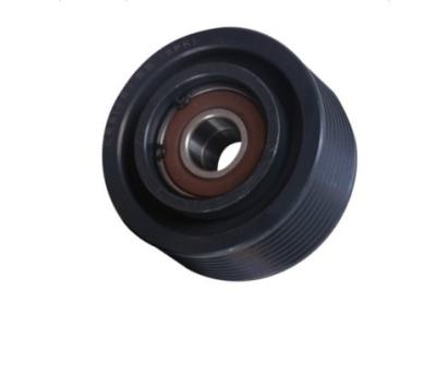 China JCB Auto 3CX Komastu 6D114 Car Belt Tensioner Pulley Steel 0.7KG C3936213P for sale