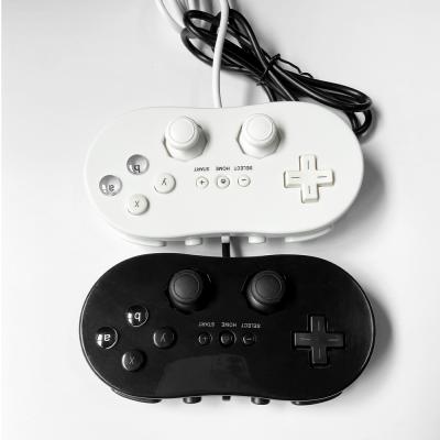 China Portable small size Six-axis gyroscope wii joystick game joypads with 98cm cable wired gamepad for classic Wii controller for sale