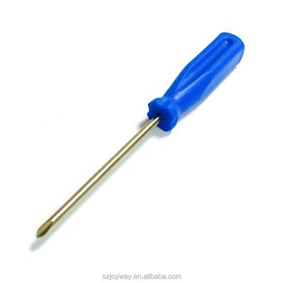 China Video Game Player Tri Wing Screwdriver Tool For Wii DS DSL GBA Blue Color for sale