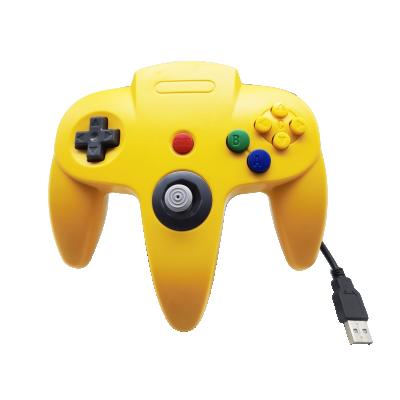 China Linear Button USB Wired Gamepad For Nintendo 64 Host N64 Controller Gamepad Joystick For Classic 64 Console Games For Mac Computer PC for sale