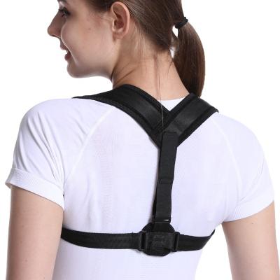 China Lumbar back braces pose corrector with adjustable back support straight back posture of lumbar support men and women for sale