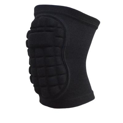 China Breathable Kneeling Foam Crawling Knee Pad Knitted Stretch Volleyball Knee Pad Knee Protector for sale