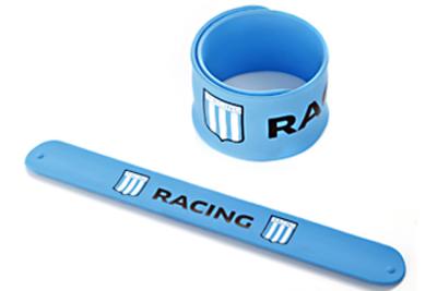 China 23mm Wide Custom Slap Bracelets , Silicone Slap Band Ruler No Harm To Kids for sale