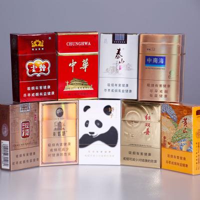 China Biodegradable No Plastic Cigarettes Packaging Holographic Paper Box Maker for sale