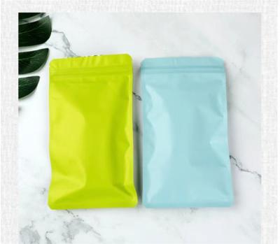 China Recyclable Custom Design 1 Gram Mylar Bags Ziplock Packaging / Mini Zipper Foil Bag for sale