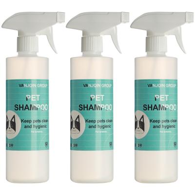 China Chemical Durable HDPE 16oz Plastic Empty Refillable Spray Bottles For Dog Training 500ml Cylinder Plastic Bottle With Trigger Sprayer for sale