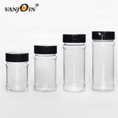 China Great for 800g 500g Home Pet Plastic Spice Jars Spice Seasoning Bottle With Cap for sale