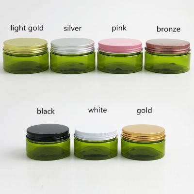 China Cosmetic Empty Plastic Eye Cream Packaging 50ml 100ml 120ml 200g Bath Salt Jars for sale