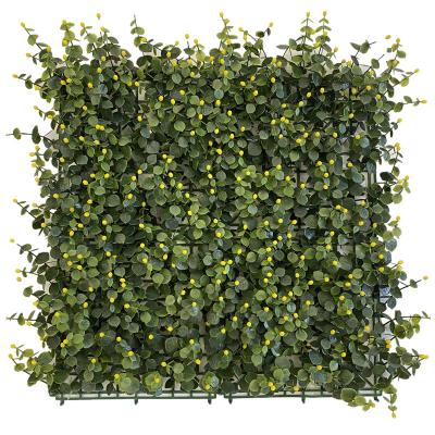 China Eco-friendly Artificial Plant Wall Green Grass Greenery Panels Garden Decor Landscape for sale