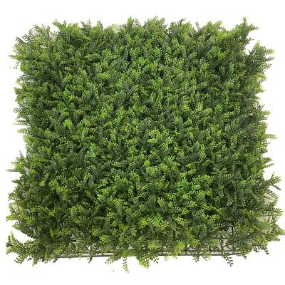 China Environmentally Friendly Green Wall Panel Faux Hedge Vertical Plant Wall Panel Artificial Boxwood Plant for sale