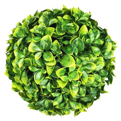 China Eco-friendly Green Grass Round Ball Decorative Foliage, Indoor Topiary Ball, Holiday Artificial Decorative Plants for sale