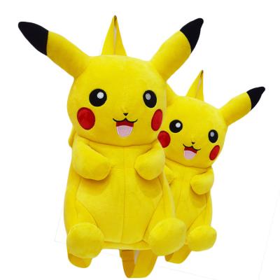 China Light Yuanyi Wholesale Cartoon Anime Plush Toys Backpack Kindergarten Children's Plush Bags Lovely Fashion School Backpack for sale