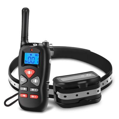 China Viable Dog Training Collar No Shock IP67 Rechargeable Waterproof For For All Size Dogs for sale