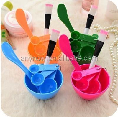 China Sustainable Skincare Eco - Friendly 4 In 1 Cosmetic Tool Silicone Mask Bowl for sale