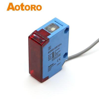 China Industrial Automation Good Quality Control ED60-DS1C4 Parking Photocell Sensor for sale