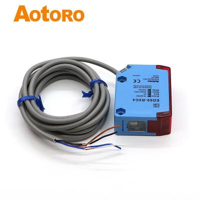 China Hot ED60-DS1C4 Industrial Automation Detect 2m Range Infrared Long Distance Photoelectric Sensor for sale