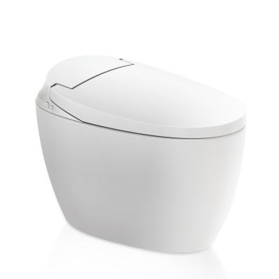 China Floor Standing Modern Classic Cheap White Electric Tankless Smart Toilet for sale