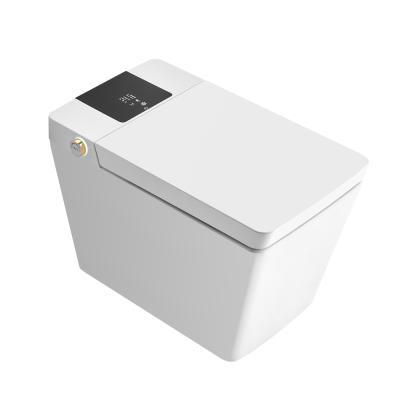 China Automatic Operation High Quality Luxury White Ceramic Smart Toilet With Bidet Function for sale