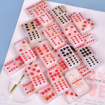 China Viable Domino Resin Silicone Mold Homemade Making Silicone Resin Crystal Epoxy Mold Personality Creation DIY Decoration for sale