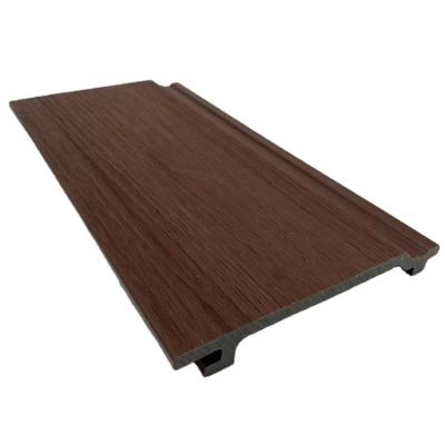 China Waterproof Exterior Wood Plastic Composite Wall Panel WPC Exterior Wall Panel Cladding For Garden for sale