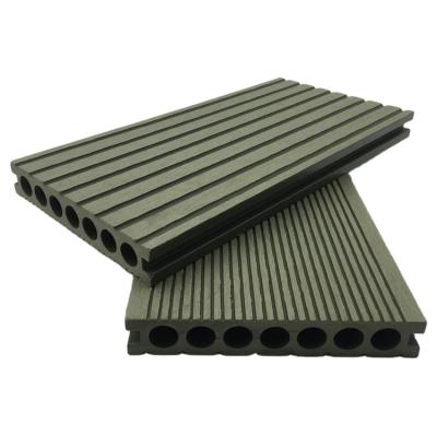 China Supply Modern Fireproof Outdoor Plastic Wood Composite Floor Tiles Easily Clean for sale