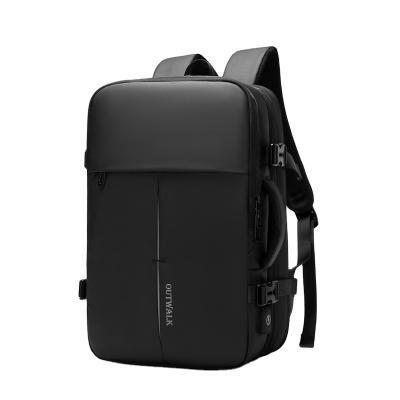 China With USB Backpack male large capacity can be expanded travel computer bag business backpack for sale