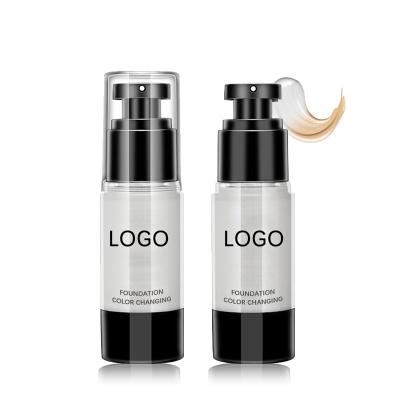 China Oil-control Private Label Waterproof Custom Makeup Foundation Liquid Waterproof Foundation For Brighten Skin for sale