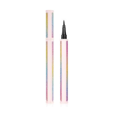 China Wholesale Customized Waterproof Eyeliner Pen Vegan Waterproof Liquid Eyeliner Private Label Color Eyeliner Makeup for sale