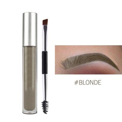 China Private Label Water Resistant Non Clumping Brow Gel Mascara Water Resistant Eyebrow Tinted 5 Shades Eyebrow Pencil FREE Mineral Customized Accept for sale