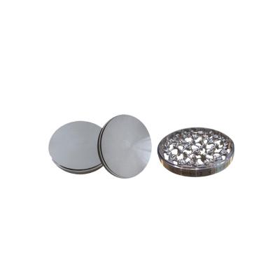 China 95mm Polished Gamma Radiation Sterilized Silver Titanium Dental Disc for sale