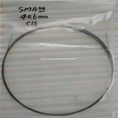 China Nitinol Wire - Biocompatible Nickel Titanium Shape Memory Alloy Wire For Medical Devices en venta