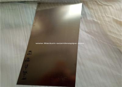 China Nitinol Sheet Nickel Titanium Alloy Sheet with 55% Transition Temperature en venta