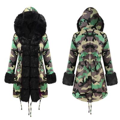 China Good Quality Hot Selling Ladies Coats Women's Coats Winter Long Hood for sale