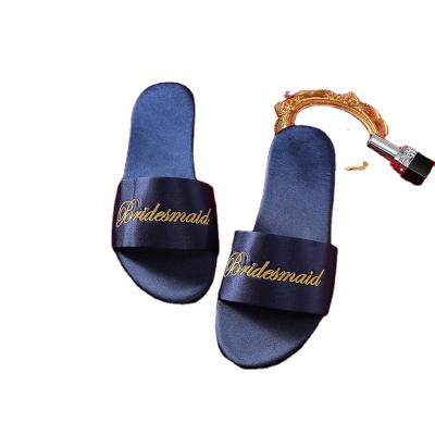 China TPR Fashion Comfortable Stylish High Quality Ladies Bedroom Slippers And Indoor Sandal for sale