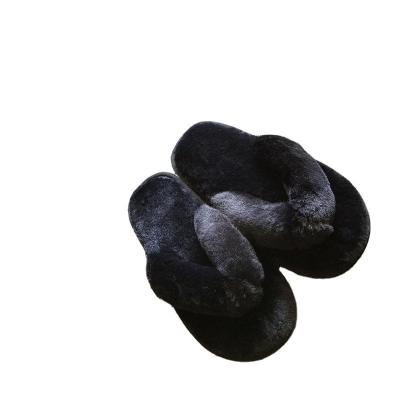 China TPR Fashion Comfortable High Quality Bedroom Cute Fluffy Slippers For Women for sale