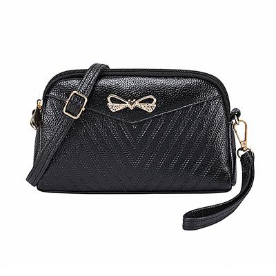 China Wholesale ladies small fashion women purse pocket shoulder leather handbag and handbags zipper for sale