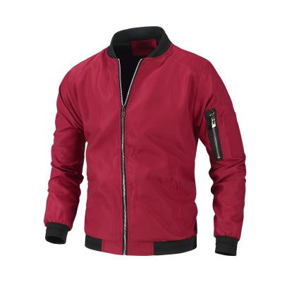 China Spring Autumn Fashion Casual Windbreaker Plus Size QUICK DRY Jackets Coat Burgundy Softshell Outdoor Jackets For Men 2022 for sale