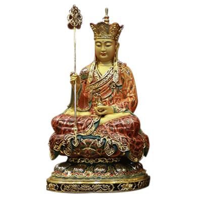 China Pure copper painting from China to Taiwan, Tibetan Buddha statue decoration, sacred sao San Buddha statue for sale