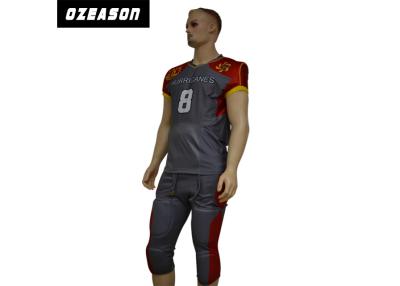 China Fester Sitz-Kompressions-Fußball Jersey im amerikanischen Stil plus Größe anti- Pilling zu verkaufen