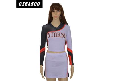 China Full Sublimation Youth Cheerleading Uniforms Breathable Multi Color For Girls for sale