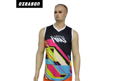 China Mesh Fabric Wrestling Tank Tops Breathable , Athletic Sleeveless Tank Top OEM for sale