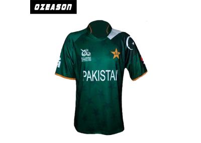 China Well Fitting Cricket Team Jersey XS-3XL Size Max Comfortable For Match Training for sale