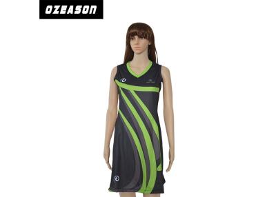 Cina Il poliestere 100% ha sublimato dimensione di secchezza rapida del vestito dalle uniformi del netball la varia in vendita