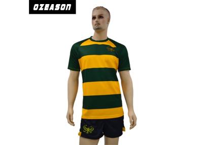 China Breathable Sublimated Printing Regular Rugby Shirt Jersey Quick Dry for sale