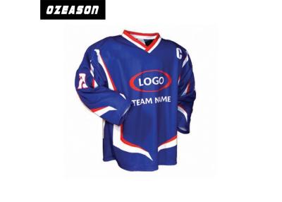 China Custom Design Team Ice Hockey Jerseys , Ice Hockey Tee Shirts With Socks for sale