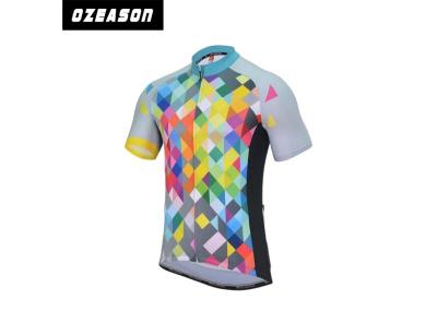 Cina Jersey stampati variopinti della bici della strada della manica lunga/Jersey di riciclaggio delle donne in vendita