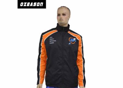 China Anti-Shrink Custom Sports Tracksuits , Dolphin Team 40th Anniversary Soccer Training Suit for sale